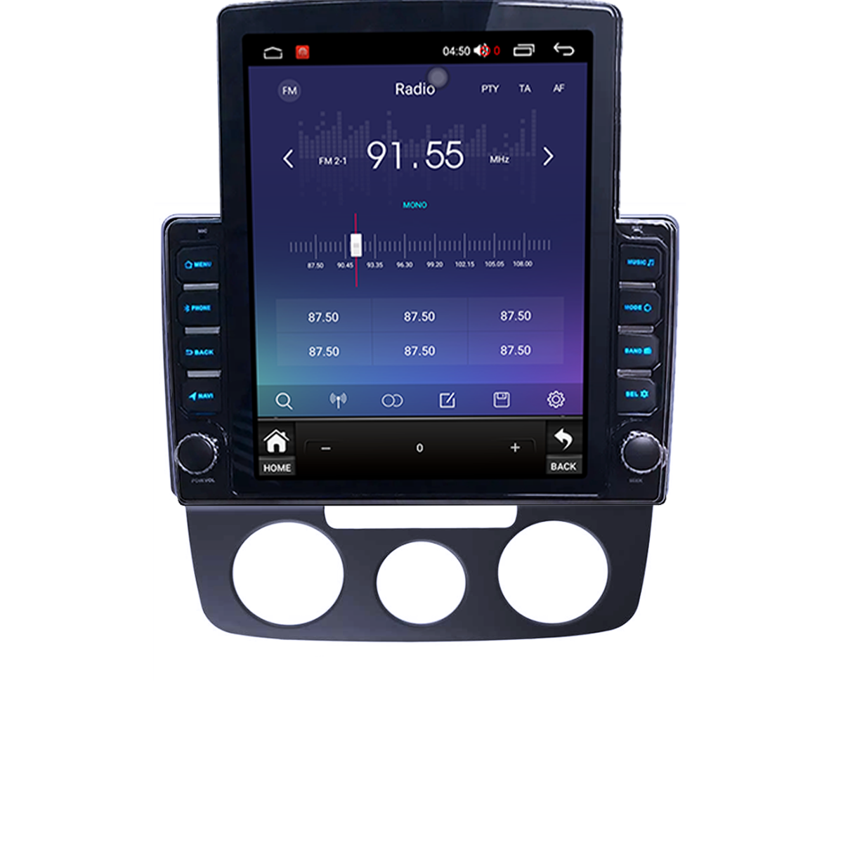 Navigatie dedicata Volkswagen Bora 2008-2012 Tesla Style, 4GB RAM 64GB ROM, Procesor Quadcore, Android, Display QLED 9.7", DSP, Carplay&Android Auto [3]