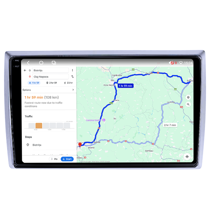 Navigatie dedicata Volkswagen Beetle 2012-2018, 4GB RAM 64GB ROM, Octacore, Android 14, Display QLED 1K 9", DSP, Carplay&Android Auto, SIM 4G, Ventilator Activ [4]