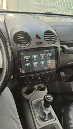 Navigatie dedicata Volkswagen Beetle, 4GB RAM 64GB ROM, Quad Core, Display 9" QLED 1K, Carplay, Android 14, Bluetooth, Magazin Play, Suport Camere AHD [5]