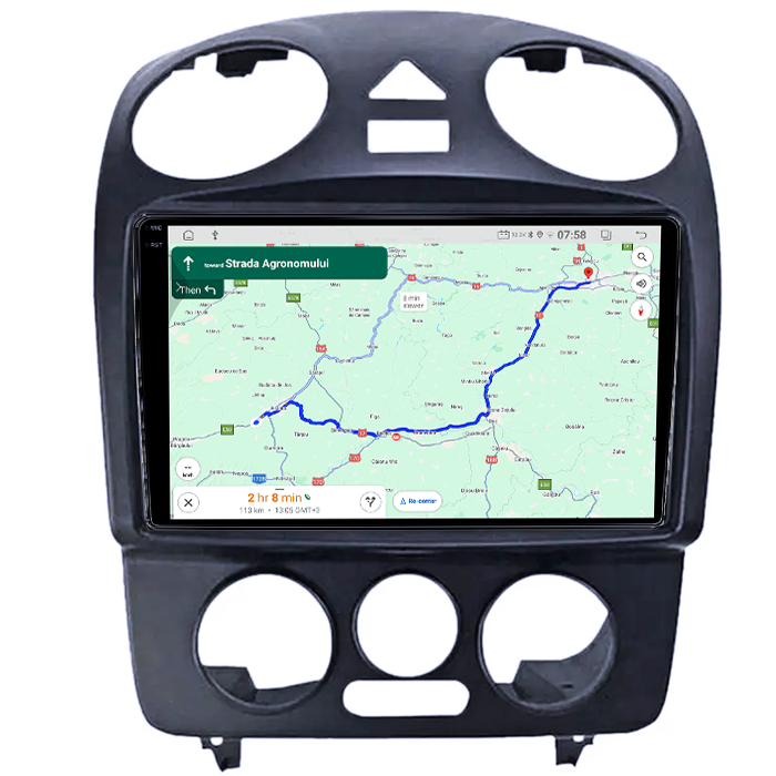 Navigatie dedicata Volkswagen Beetle, 4GB RAM 64GB ROM, Quad Core, Display 9" QLED 1K, Carplay, Android 14, Bluetooth, Magazin Play, Suport Camere AHD [7]