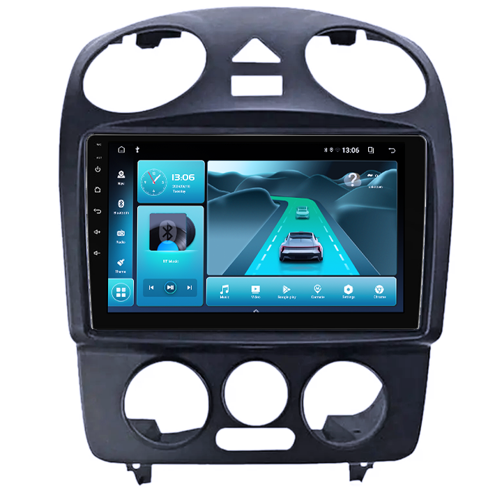 Navigatie dedicata Volkswagen Beetle, 8GB RAM 128GB ROM, Octacore, Platforma TS18, Android 14, Display QLED 9”, Suporta camera 360º, DSP, Carplay&Android Auto, SIM 4G, Ventilator Activ [3]