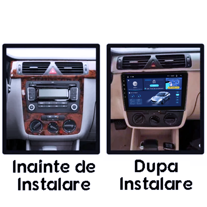 (Resigilata) Navigatie dedicata Volkswagen Bora 2008-2012, 2GB RAM 32GB ROM, Quad Core, Display 10" IPS Full HD, Carplay, Android 14, Bluetooth, Magazin Play, Suport camere AHD [3]