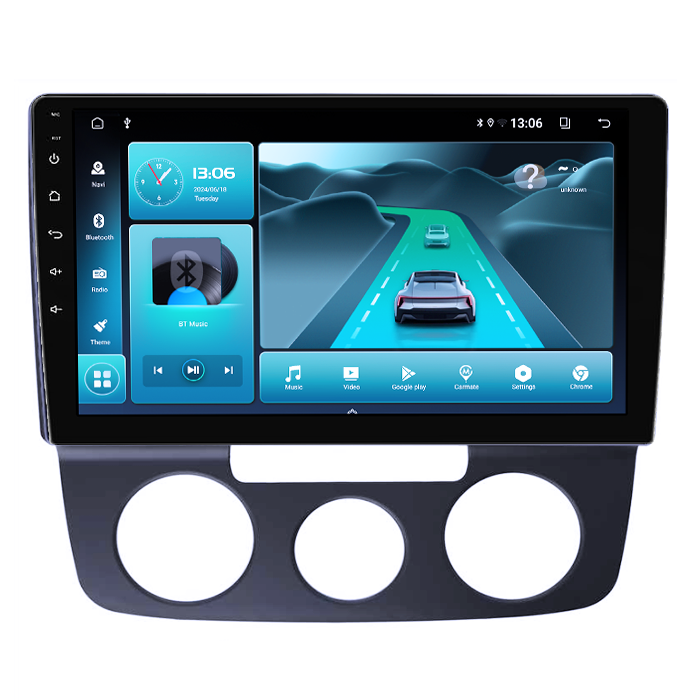 Navigatie dedicata Volkswagen Bora 2008-2012, 8GB RAM 128GB ROM, Octacore, Platforma TS18, Android 14, Display QLED 10”, Suporta camera 360º, DSP, Carplay&Android Auto, SIM 4G, Ventilator Activ [4]