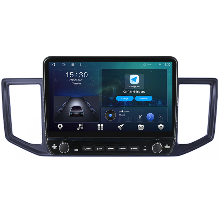 Navigatie dedicata Volkswagen Crafter 2017-2021 Tesla cu butoane rotative model 2024, 4GB RAM 64GB ROM, Procesor Quadcore, Android 14, Display QLED 10", DSP, Carplay&Android Auto [7]