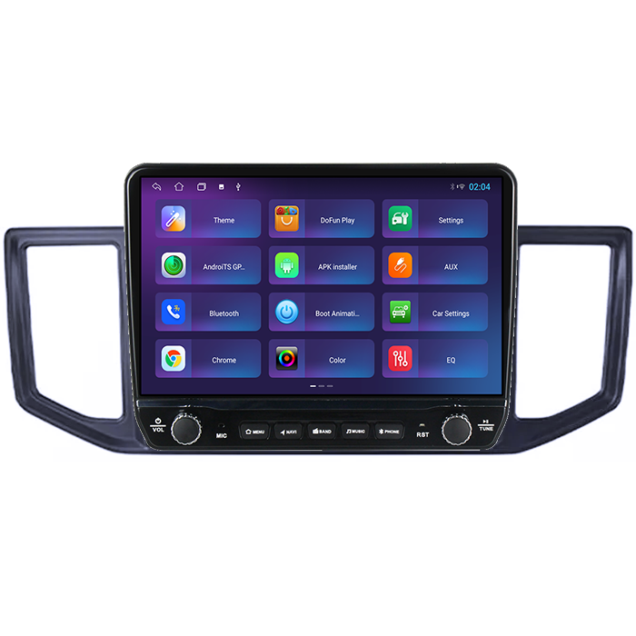 Navigatie dedicata Volkswagen Crafter 2017-2021 Tesla cu butoane rotative model 2024, 4GB RAM 64GB ROM, Procesor Quadcore, Android 14, Display QLED 10", DSP, Carplay&Android Auto [4]