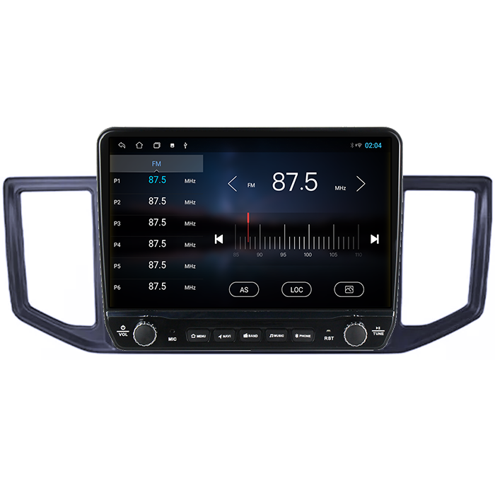 Navigatie dedicata Volkswagen Crafter 2017-2021 Tesla cu butoane rotative model 2024, 4GB RAM 64GB ROM, Procesor Quadcore, Android 14, Display QLED 10", DSP, Carplay&Android Auto [3]