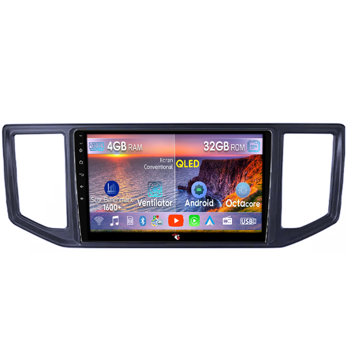 Navigatie dedicata Volkswagen Crafter 2017-2021, 4 GB RAM 32 ROM, Android 14, Display QLED, 10", DSP, Carplay, Android Auto, Internet, Youtube, Waze, WI-FI, USB, Bluetooth [1]