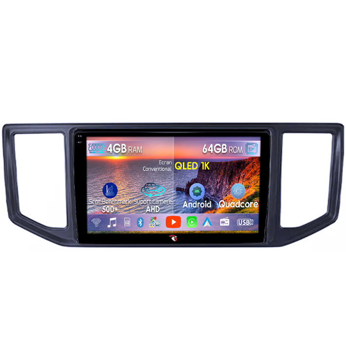 Navigatie dedicata Volkswagen Crafter 2017-2021, 4GB RAM 64GB ROM, Octacore, Android 14, Display QLED 1K 10", DSP, Carplay, Android Auto, Internet, Youtube, Waze, WIFI, Bluetooth [1]