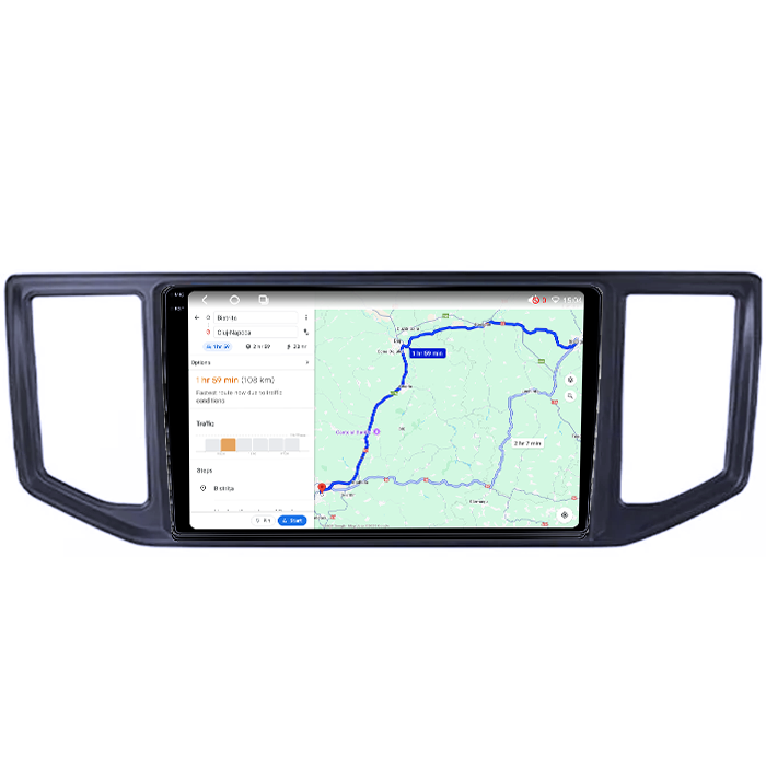 Navigatie dedicata Volkswagen Crafter 2017-2021, 4GB RAM 64GB ROM, Octacore, Android 14, Display QLED 1K 10", DSP, Carplay, Android Auto, Internet, Youtube, Waze, WIFI, Bluetooth [4]