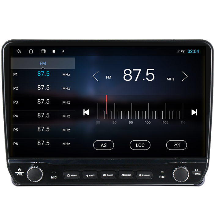 Navigatie dedicata Volkswagen Fox 2004-2016 Tesla cu butoane rotative model 2024, 4GB RAM 64GB ROM, Procesor Quadcore, Android 14, Display QLED 10", DSP, Carplay&An [3]