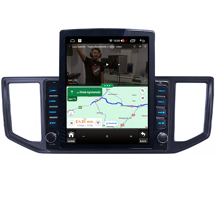 Navigatie dedicata Volkswagen Crafter 2017-2021 Tesla Style, 4GB RAM 64GB ROM, Procesor Quadcore, Android 14, Display QLED 10", DSP, Carplay&Android Auto            [5]