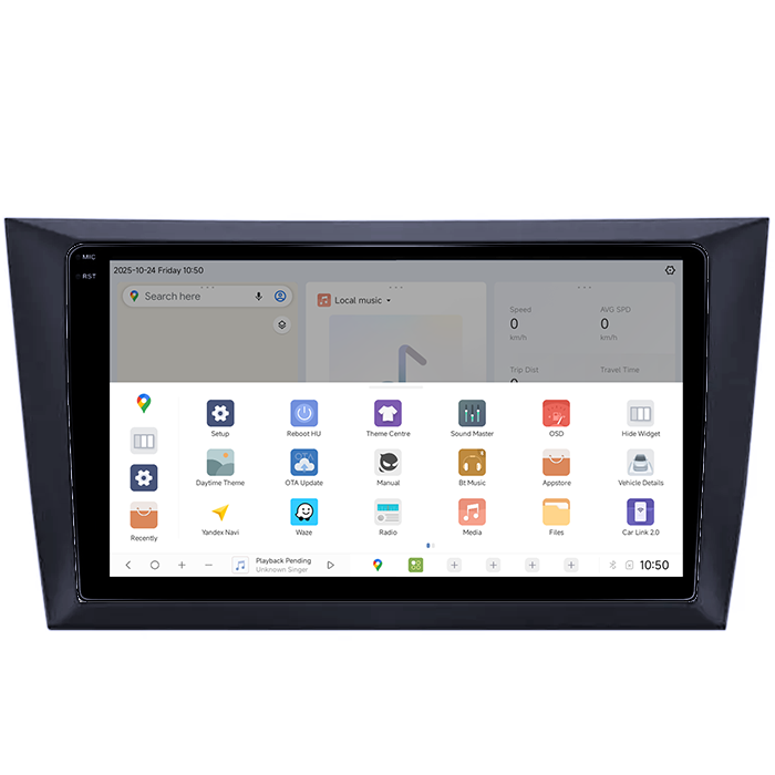 Navigatie Dedicata Volkswagen Golf 6 2008-2013 DUDU3, 4GB RAM 64GB ROM, Octacore, Platforma 8581, Android, Display QLED 9", DSP, Carplay&AndroidAuto [2]