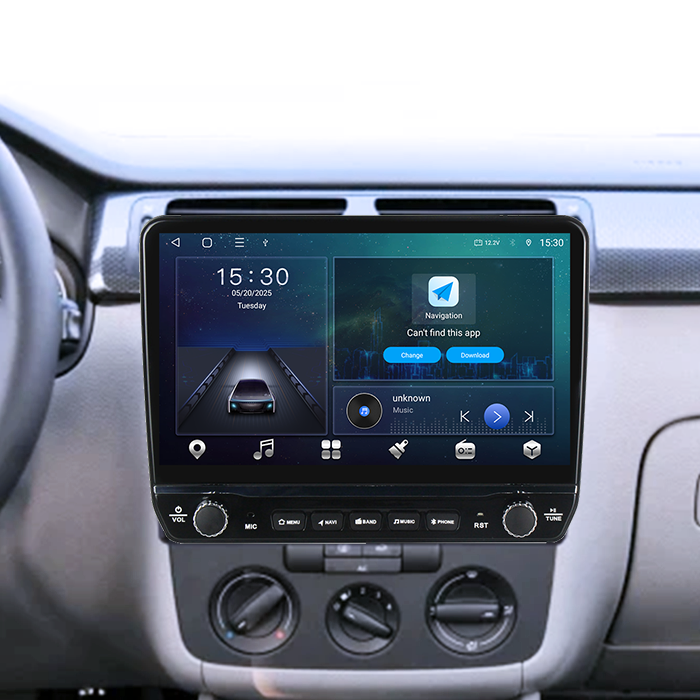 Navigatie dedicata Volkswagen Golf 5 2004-2010 Tesla cu butoane rotative model 2024, 4GB RAM 64GB ROM, Procesor Quadcore, Android 14, Display QLED 10", DSP, Carplay&Android Auto [7]