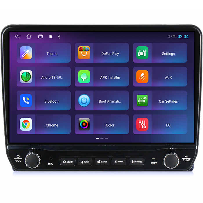 Navigatie dedicata Volkswagen Fox 2003-2016 Tesla cu butoane rotative model 2024, 4GB RAM 64GB ROM, Procesor Quadcore, Android 14, Display QLED 10", DSP, Carplay&Android Auto [4]