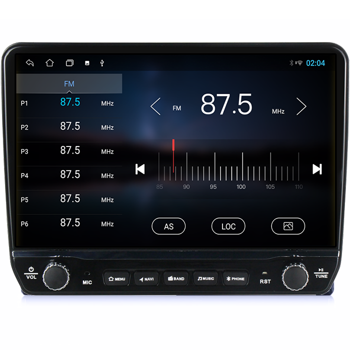 Navigatie dedicata Volkswagen Fox 2003-2016 Tesla cu butoane rotative model 2024, 4GB RAM 64GB ROM, Procesor Quadcore, Android 14, Display QLED 10", DSP, Carplay&Android Auto [3]