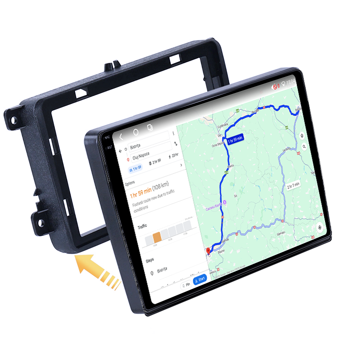 Navigatie dedicata Volkswagen Golf 5 2004-2010, 4GB RAM 64GB ROM, Octacore, Android 14, Display QLED 1K 10", DSP, Carplay, Android Auto, Internet, Youtube, Waze, WIFI, Bluetooth [4]