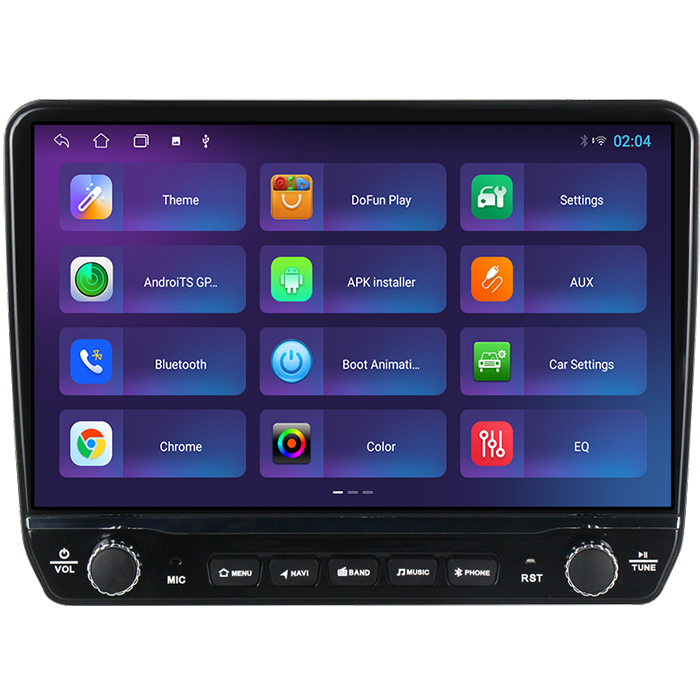 Navigatie dedicata Volkswagen Golf 6 2009-2012 Tesla cu butoane rotative model 2024, 4GB RAM 64GB ROM, Procesor Quadcore, Android 14, Display QLED 10", DSP, Carplay&Android Auto [4]