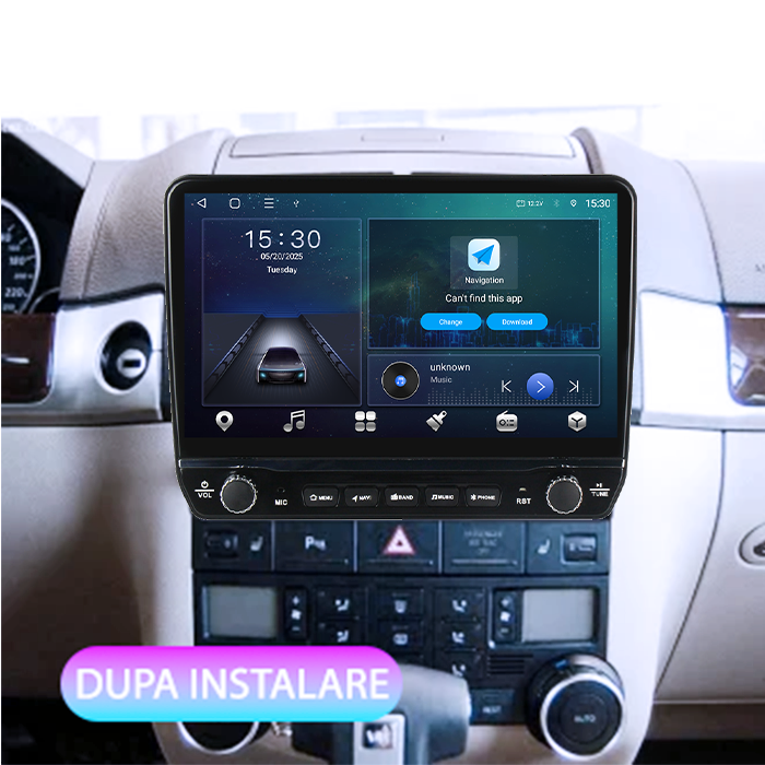 Navigatie dedicata Volkswagen Golf 6 2009-2012 Tesla cu butoane rotative model 2024, 4GB RAM 64GB ROM, Procesor Quadcore, Android 14, Display QLED 10", DSP, Carplay&Android Auto [6]