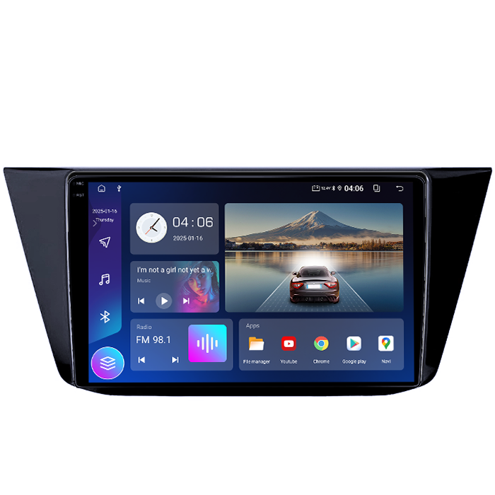 Navigatie dedicata Volkswagen Golf 6 2008-2013, 4GB RAM 64GB ROM, Quad Core, Display 9" QLED 1K, Carplay, Android 14, Bluetooth, Magazin Play, Suport Camere AHD [2]