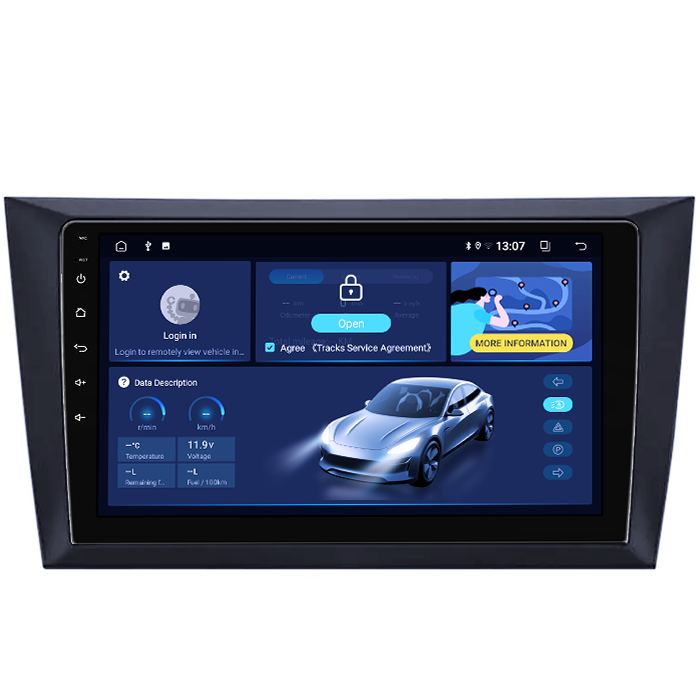 Navigatie dedicata Volkswagen Golf 6 2008-2013, 8GB RAM 128GB ROM, Octacore, Platforma TS18, Android 14, Display QLED 9”, Suporta camera 360º, DSP, Carplay&Android Auto, SIM 4G, Ventilator Activ [2]