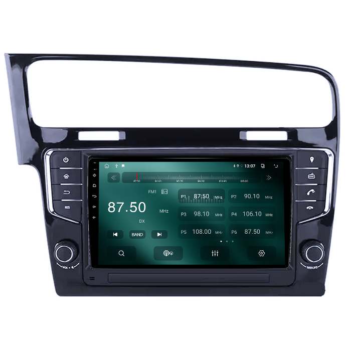 Navigatie dedicata Volkswagen Golf 7 2013-Prezent, cu butoane fizice, , 4GB RAM 64GB ROM, Octacore, Android 14, Display QLED 1K 9", Carplay&Android Auto, SIM 4G, Ventilator Activ [5]