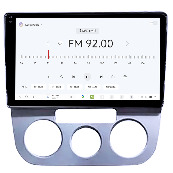Navigatie Dedicata Volkswagen Jetta 5 2005-2010 DUDU3, 4GB RAM 64GB ROM, Octacore, Platforma 8581, Android, Display QLED 9", DSP, Carplay&AndroidAuto [3]