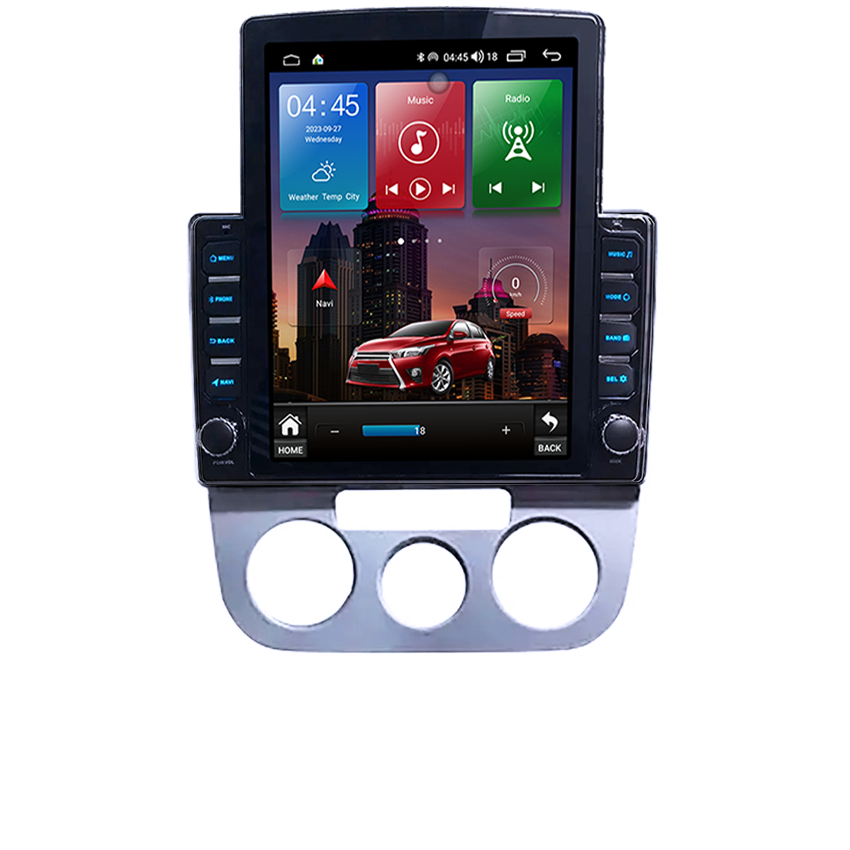 Navigatie dedicata Volkswagen Jetta 2005-2010 Tesla Style, 4GB RAM 64GB ROM, Procesor Quadcore, Android, Display QLED 9.7", DSP, Carplay&Android Auto [2]