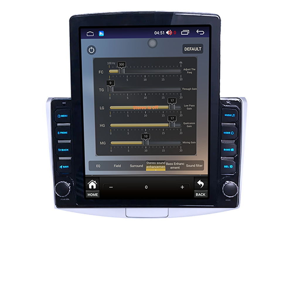 Navigatie dedicata VW Passat B6/B7/CC Gri Tesla Style, 4GB RAM 64GB ROM, Procesor Quadcore, Android, Display QLED 9.7", DSP, Carplay&Android Auto [4]