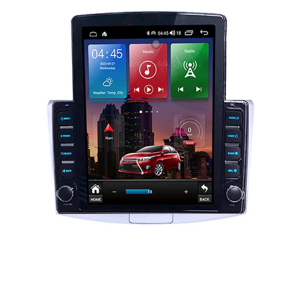 Navigatie dedicata VW Passat B6/B7/CC Gri Tesla Style, 4GB RAM 64GB ROM, Procesor Quadcore, Android, Display QLED 9.7", DSP, Carplay&Android Auto [2]