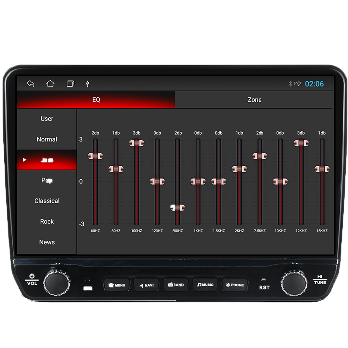 Navigatie dedicata Volkswagen Passat B5 2000-2005 Tesla Style model 2024, Android, Carplay&Android Auto, 10 inch , 8+128GB, Internet, Aplicatii, Waze, GPS [2]