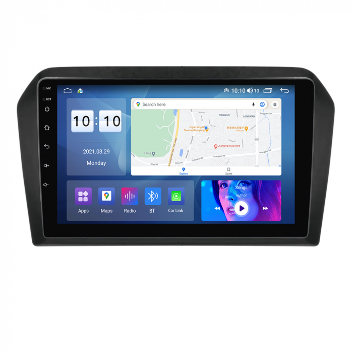 Navigatie dedicata Volkswagen Jetta 2013-2017, 4 GB RAM 32 ROM, Android 14, Display QLED, 9", DSP, Carplay, Android Auto, Internet, Youtube, Waze, WI-FI, USB, Bluetooth [4]