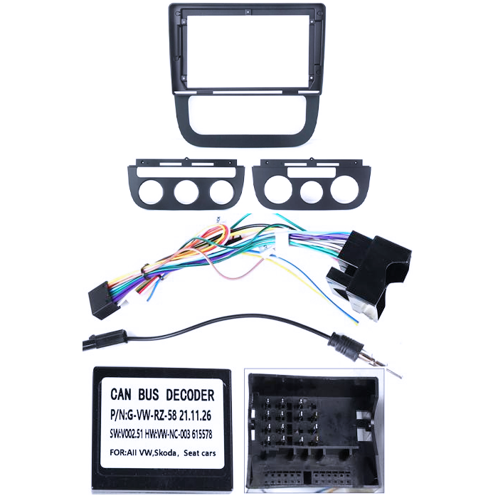 Navigatie dedicata Volkswagen Jetta IV 2011-2018, 4GB RAM 64GB ROM, Octacore, Android 14, Display QLED 1K 9", Carplay&Android Auto, SIM 4G, Ventilator Activ [2]