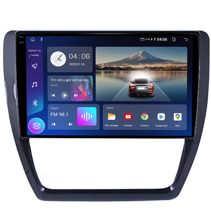 Navigatie dedicata Volkswagen Jetta IV 2011-2018, 4GB RAM 64GB ROM, Octacore, Android 14, Display QLED 1K, 9", DSP, Carplay&Android Auto, Ventilator Activ [2]