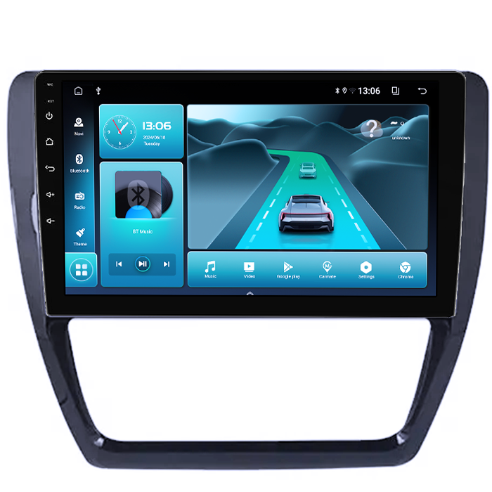 Navigatie dedicata Volkswagen Jetta IV 2011 - 2018, 8GB RAM 128GB ROM, Octacore, Platforma TS18, Android 14, Display QLED 9”, Suporta camera 360º, DSP, Carplay&Android Auto, SIM 4G, Ventilator Activ [4]