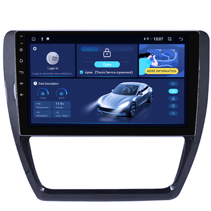 Navigatie dedicata Volkswagen Jetta IV 2011 - 2018, 8GB RAM 128GB ROM, Octacore, Platforma TS18, Android 14, Display QLED 9”, Suporta camera 360º, DSP, Carplay&Android Auto, SIM 4G, Ventilator Activ [2]