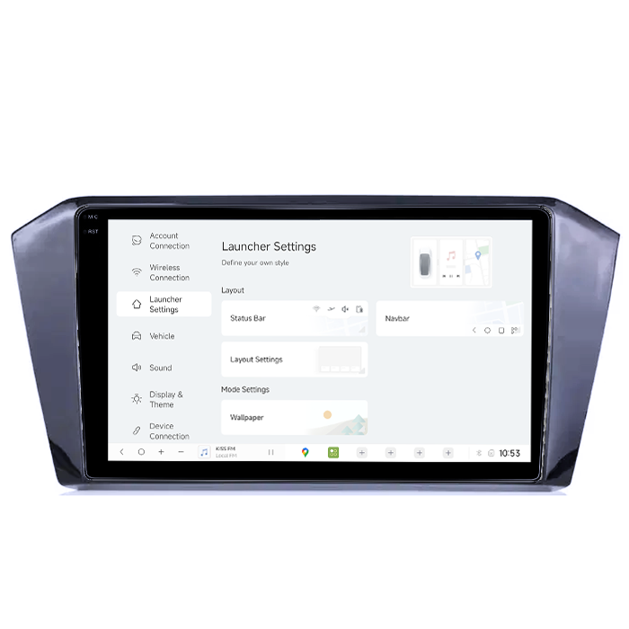 Navigatie Dedicata VW Passat B8 2015-2018 DUDU3, 4GB RAM 64GB ROM, Octacore, Platforma 8581, Android, Display QLED 9", DSP, Carplay&AndroidAuto [4]