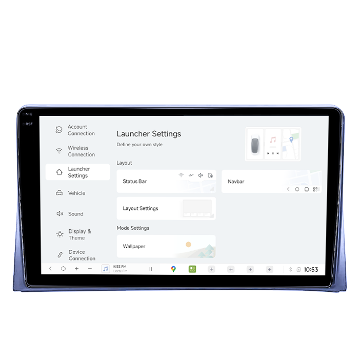 Navigatie Dedicata Volkswagen Multivan 2003-2015 DUDU3, 4GB RAM 64GB ROM, Octacore, Platforma 8581, Android, Display QLED 9", DSP, Carplay&AndroidAuto [4]