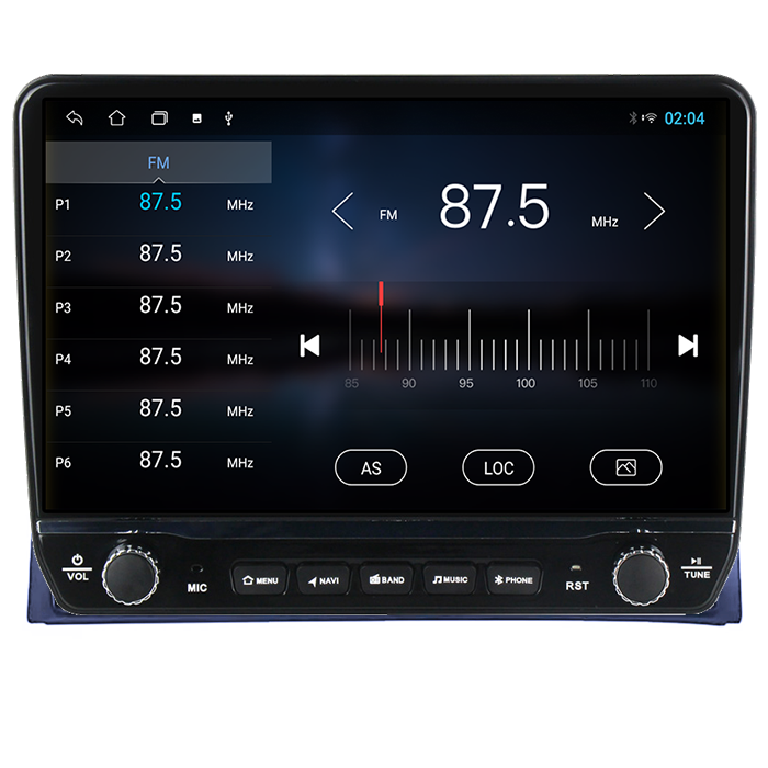 Navigatie dedicata Volkswagen Multivan T5 2003-2015 Tesla cu butoane rotative model 2024, 4GB RAM 64GB ROM, Procesor Quadcore, Android 14, Display QLED 10", DSP, Carplay&Android Auto [3]