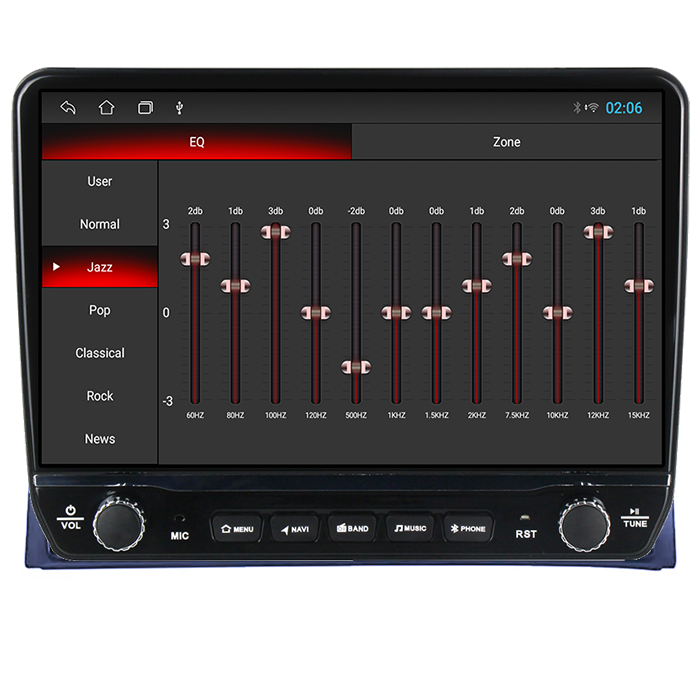 Navigatie dedicata Volkswagen Multivan T5 2003-2015 Tesla cu butoane rotative model 2024, 4GB RAM 64GB ROM, Procesor Quadcore, Android 14, Display QLED 10", DSP, Carplay&Android Auto [2]