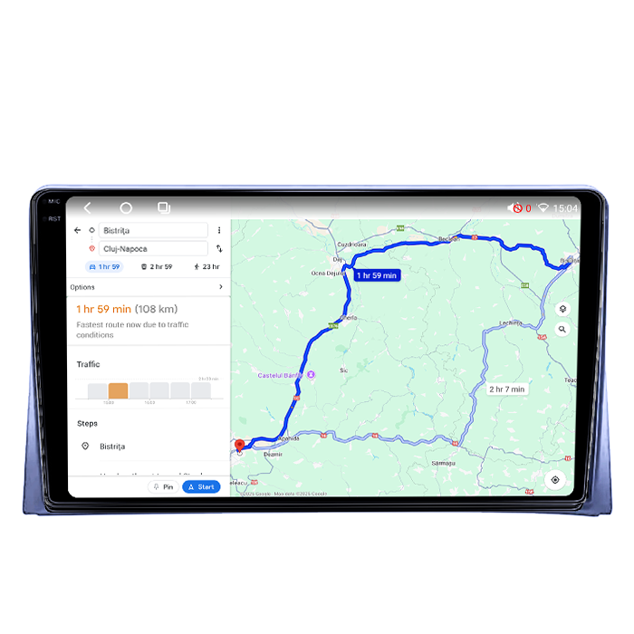 Navigatie dedicata Volkswagen Matvey 2008-2015, 4GB RAM 64GB ROM, Octacore, Android 14, Display QLED 1K 9", DSP, Carplay, Android Auto, Internet, Youtube, Waze, WIFI, Bluetooth [4]