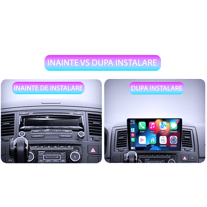 Navigatie dedicata Volkswagen Matvey 2008-2015, 4GB RAM 64GB ROM, Procesor Qualcomm Octacore, Android 14, Rezolutie 2K, Display QLED 9", DSP, Carplay&Android Auto, SIM 4G [5]