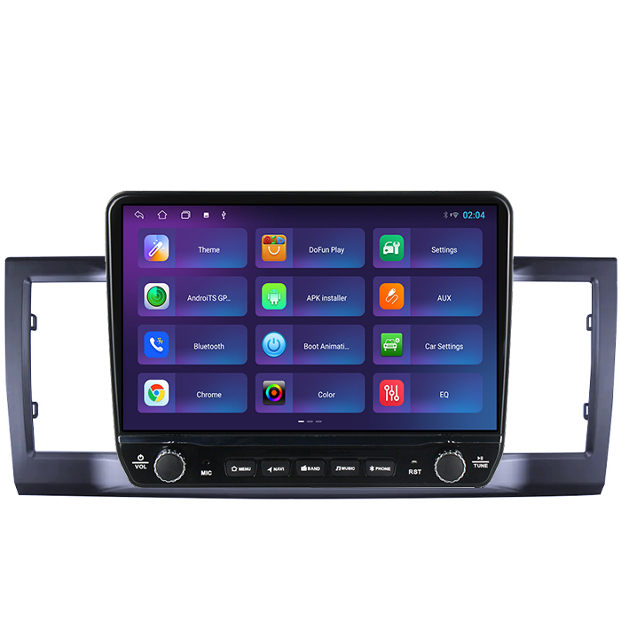 Navigatie dedicata Volkswagen Multivan T6 2015-2021 Tesla cu butoane rotative model 2024, 4GB RAM 64GB ROM, Procesor Quadcore, Android 14, Display QLED 10", DSP, Carplay&Android Auto [4]