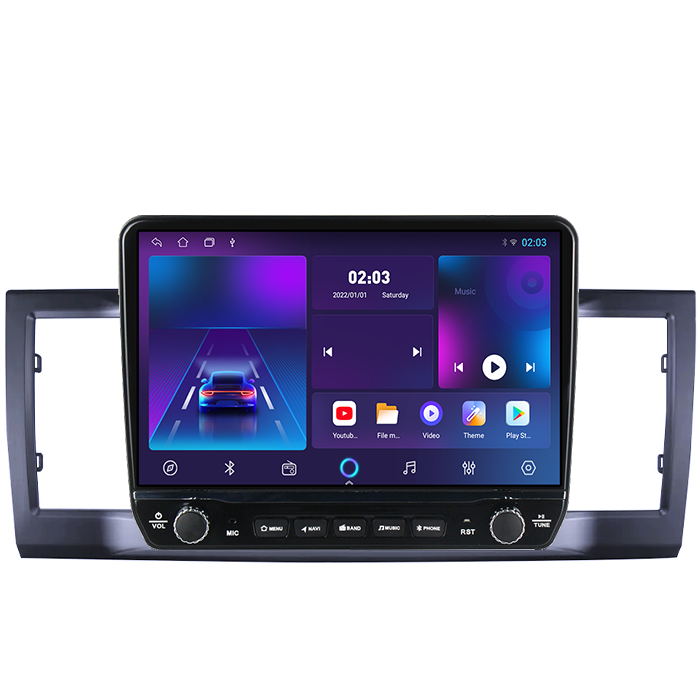 Navigatie dedicata Volkswagen Multivan T6 2015-2021 Tesla cu butoane rotative model 2024, 4GB RAM 64GB ROM, Procesor Quadcore, Android 14, Display QLED 10", DSP, Carplay&Android Auto [5]