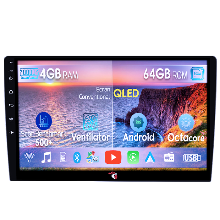 Navigatie dedicata Volkswagen Passat B5 1996-2005 , 4GB RAM 64GB ROM, Octacore, Android 14, Display QLED 9", DSP, Carplay, Android Auto, Internet, Youtube, Waze, WIFI, Bluetooth [1]