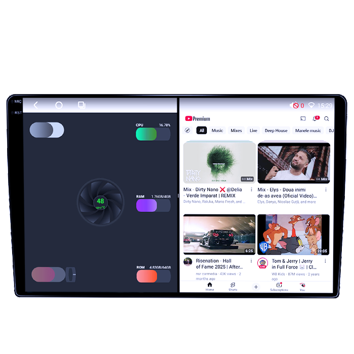 Navigatie dedicata Volkswagen Passat B5 1996-2005 , 4GB RAM 64GB ROM, Octacore, Android 14, Display QLED 1K 9", DSP, Carplay, Android Auto, Internet, Youtube, Waze, WIFI, Bluetooth [3]
