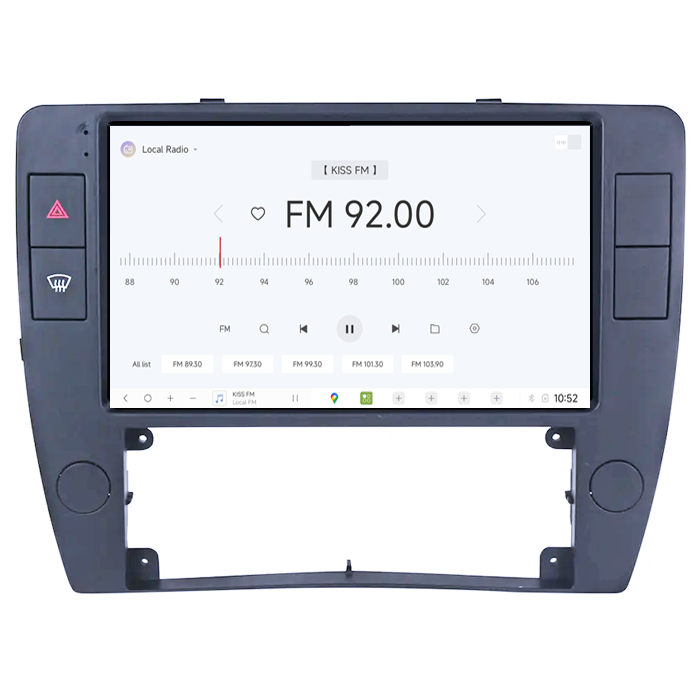 Navigatie Dedicata Volkswagen Passat B5 2000-2005 DUDU3, 4GB RAM 64GB ROM, Octacore, Platforma 8581, Android, Display QLED 9", DSP, Carplay&AndroidAuto [3]