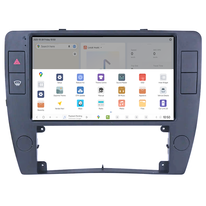Navigatie Dedicata Volkswagen Passat B5 2000-2005 DUDU3, 4GB RAM 64GB ROM, Octacore, Platforma 8581, Android, Display QLED 9", DSP, Carplay&AndroidAuto [4]