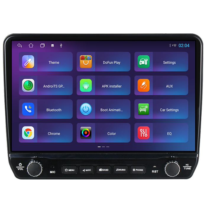 Navigatie dedicata Volkswagen Passat B5 1996-2005 Tesla cu butoane rotative model 2024, 4GB RAM 64GB ROM, Procesor Quadcore, Android 14, Display QLED 10", DSP, Carplay&Android Auto [4]
