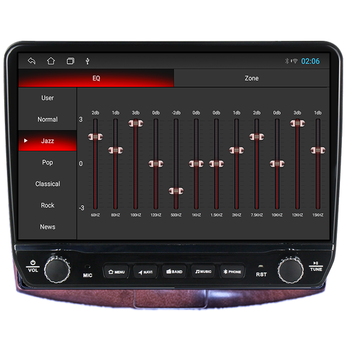 Navigatie dedicata Volkswagen Passat B6 2006-2011 Tesla cu butoane rotative model 2024, 4GB RAM 64GB ROM, Procesor Quadcore, Android 14, Display QLED 10", DSP, Carplay&A [2]