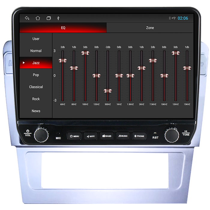 Navigatie dedicata Volkswagen Passat B7 (2012-prezent) Tesla cu butoane rotative model 2024, 4GB RAM 64GB ROM, Procesor Quadcore, Android 14, Display QLED 10", DSP, Carp [2]